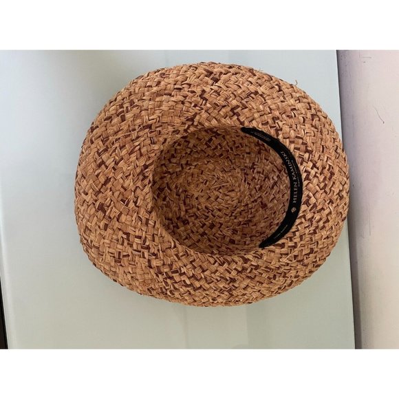 Helen Kaminski Australia 100% Raffia Women\'s Straw Vintage Sun Hat